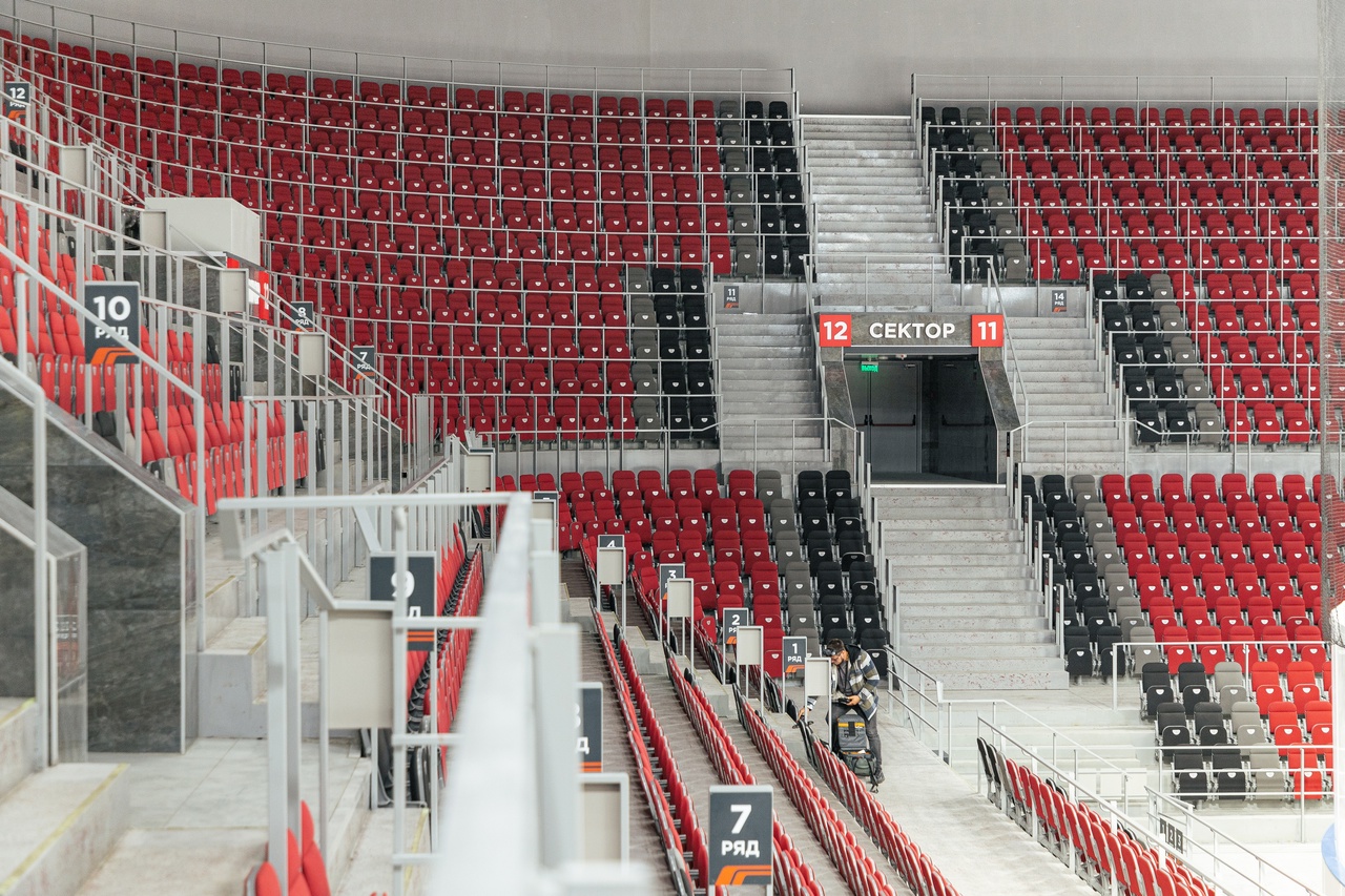 Спортивный комплекс «Арена Кузнецких Металлургов», г.Новокузнецк