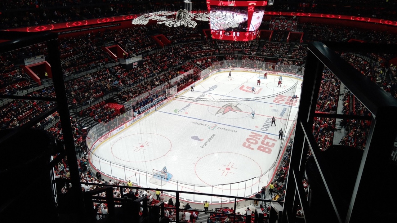 Ледовая арена "G-Drive Арена", г.Омск