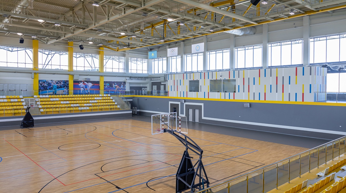 Спортивный зал «Олимпийский центр», г.Туркестан, Казахстан