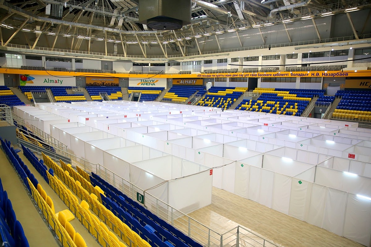 Ледовый комплекс «Halyk Arena», г.Алматы, Казахстан