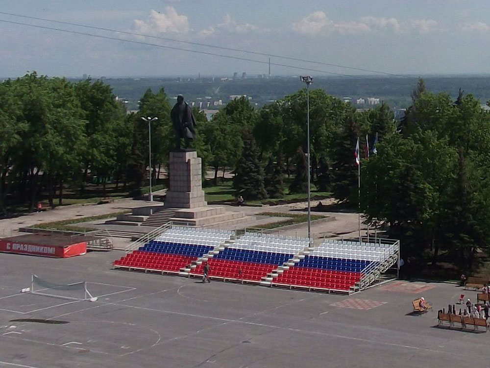 Площадь Ленина, г.Ульяновск  Праздник Акатуй 2011