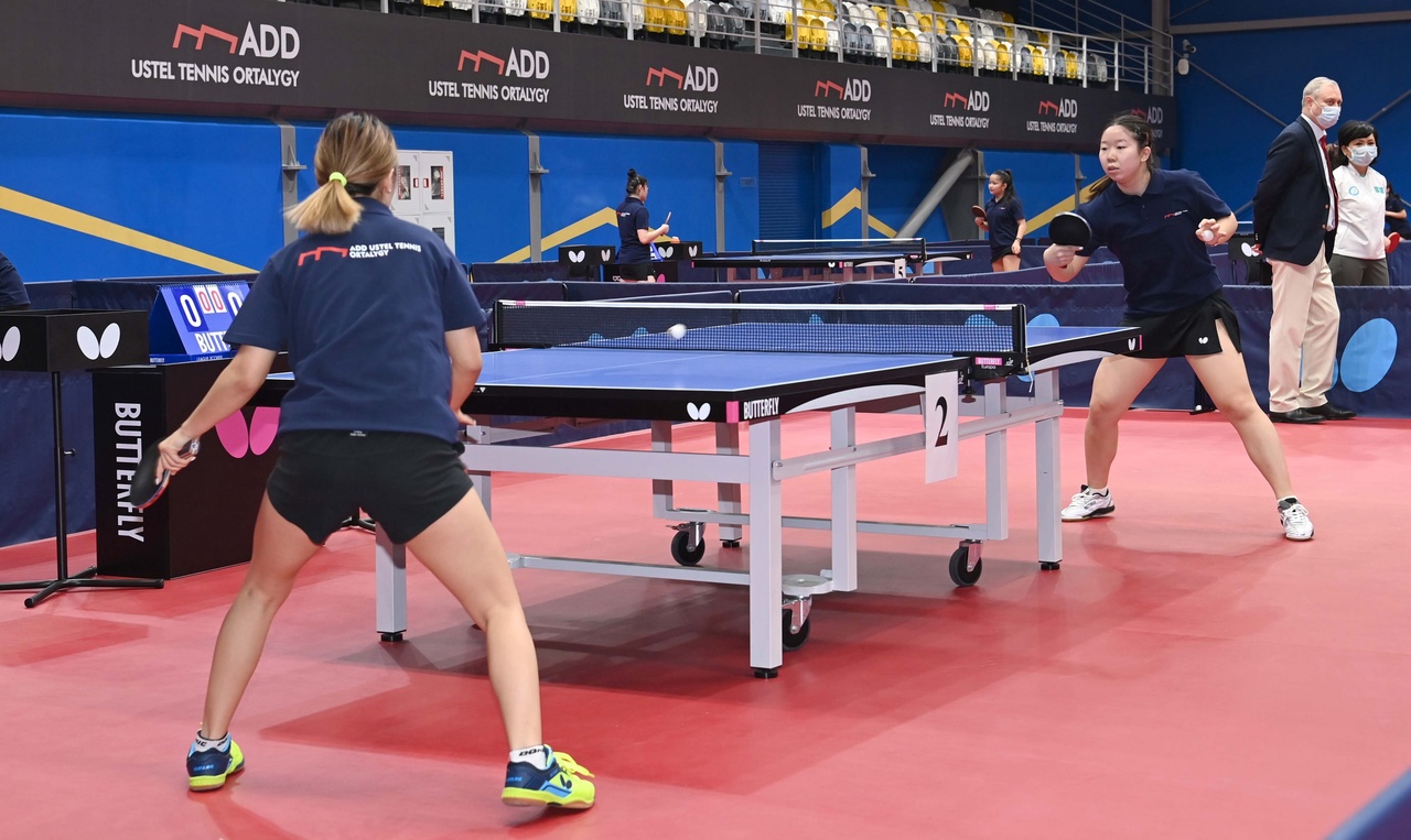 Центр настольного тенниса в г.Алматы, Казахстан