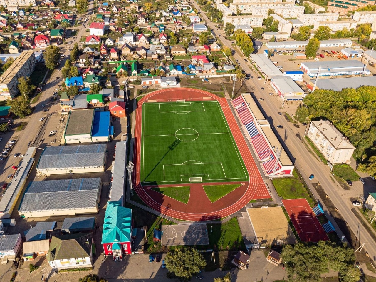 Стадион «Труд», г.Куйбышев, Новосибирская область