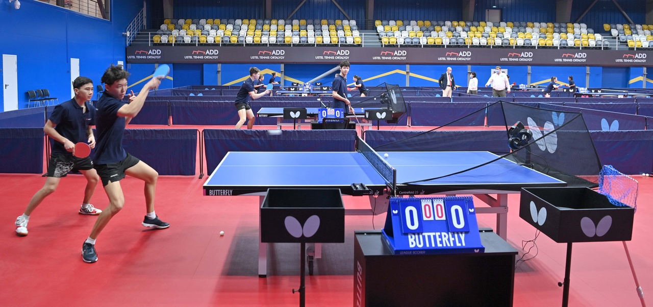 Центр настольного тенниса в г.Алматы, Казахстан