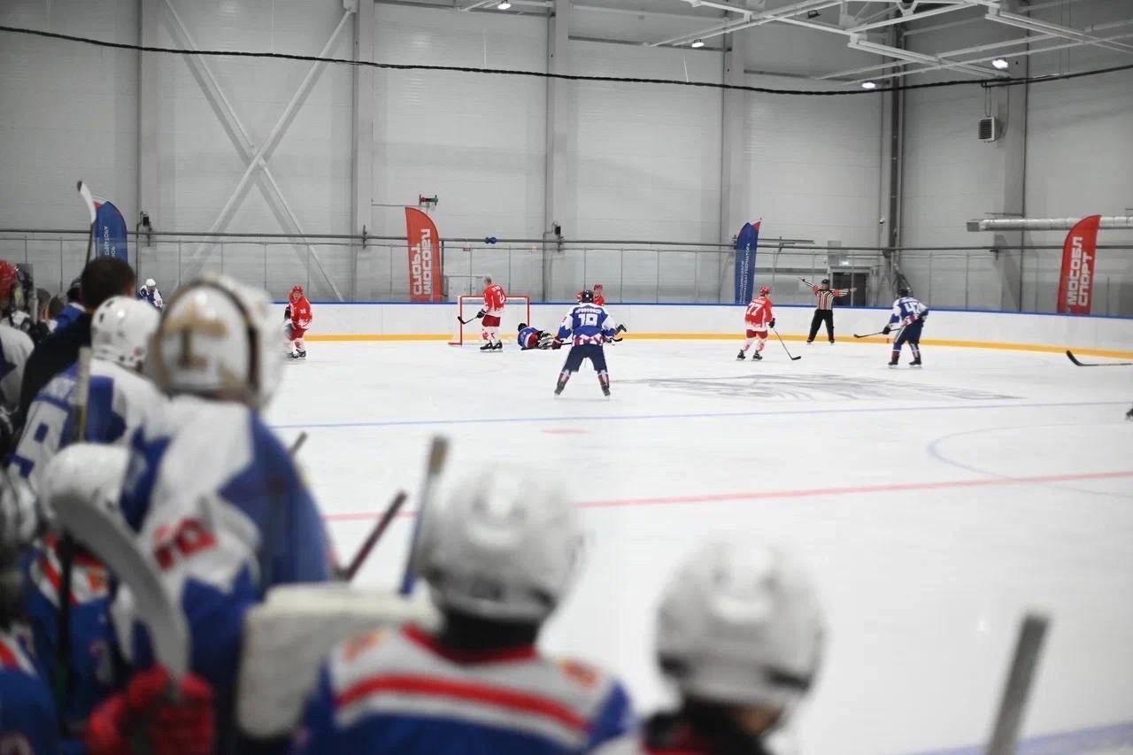 Ледовая арена спортивного комплекса «Авангард», г.Домодедово