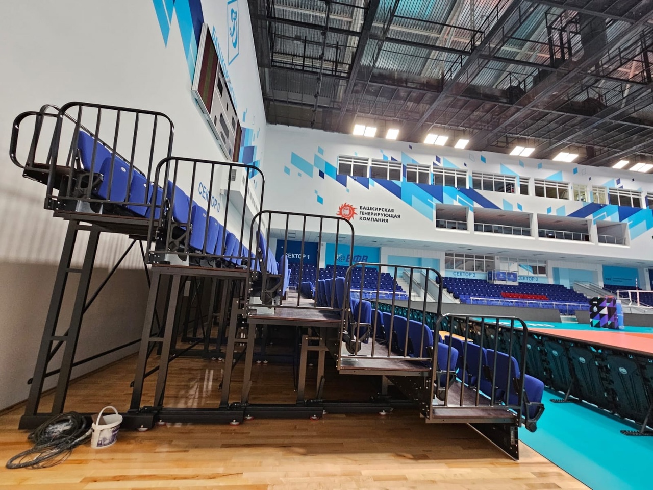 Игровой зал спортивного комплекса «Динамо», г.Уфа