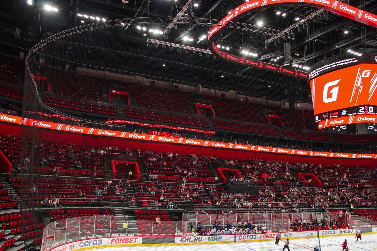 Ледовая арена "G-Drive Арена", г.Омск