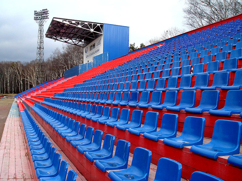 Стадион «Космос», г.Южно-Сахалинск, Сахалинская область